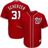 Max Scherzer Washington Nationals #31 Infants Toddler Red Cool Base Alternate Player Jersey (2T) view 1