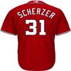 Max Scherzer Washington Nationals #31 Infants Toddler Red Cool Base Alternate Player Jersey (2T) view 2