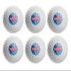 Clip Wipes USA American Flag Golf Balls with Red Accessories Pouch (6PK-Map) view 2