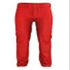 Alleson Athletic Boys Crush Premier Baseball Pant - Breathable Pants with Dura-Stretch Fabric for All-Day Wear, Red, Medium view 1