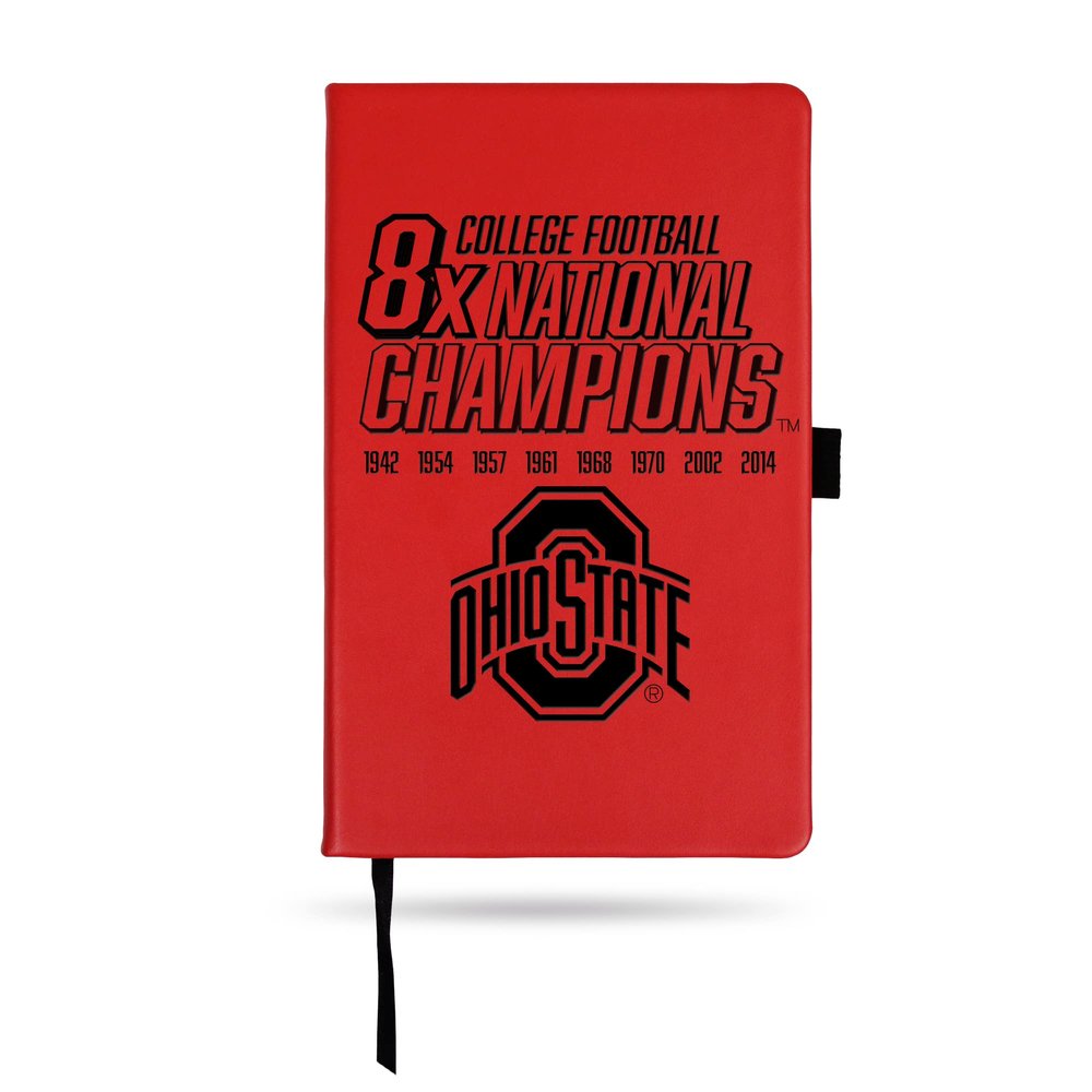 Rico Industries NCAA Oklahoma State Cowboys Gray Laser Engraved Small Notepad Jounral/Notepad 8.25" x 5.25"- Office Accessory