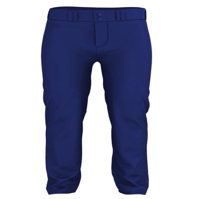 Alleson Athletic Men's Crush Premier Baseball Pant, Royal, 2XL