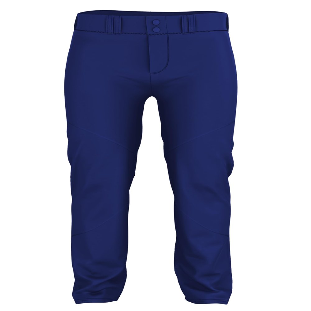 Alleson Athletic Men's Crush Premier Baseball Pant, Royal, 2XL