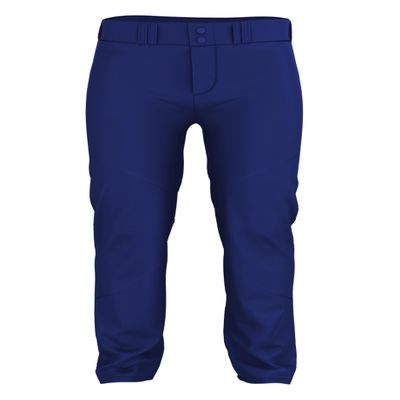 Alleson Athletic Boys Crush Premier Baseball Pant - Breathable Pants with Dura-Stretch Fabric for All-Day Wear, Royal, Small