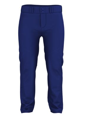 Alleson Athletic Boys Crush Premier Baseball Pant - Breathable Pants with Dura-Stretch Fabric for All-Day Wear, Royal, X-Large
