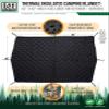 USGI Industries Military Woobie Blanket | Thermal Insulated Camping Blanket, Poncho Liner | Large, Portable, Insulation, Water-Resistant, for Hiking, Survival | Compression Carry Bag view 2