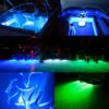 HUSUKU Marine Courtesy Lights, 316 Stainless Steel, SOOP3 P0-1 1200LM 3" White Round 18LED IP65 Boat Transom Mount Light, Waterproof LED Lights Stern/Interior/Cockpit/Pontoon/Marine Lights 10-36V view 3