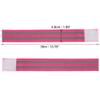 X AUTOHAUX 8pcs Reflective Bands for Arm Reflective Armbands High Visibility Night Cycling Riding Reflector Tape Straps Bracelet Pink view 4