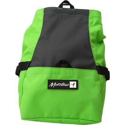 Metolius, Chalk n' Roll Chalk Bag, Green/Gray, One Size