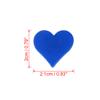 X AUTOHAUX 70pcs Bike Bicycle Wheel Spoke Bead Decoration Heart Shaped Plastic Bead Clip Multicolor view 4