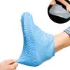 N A Boots Waterproof Shoe Cover Silicone Material Unisex Overshoes Reusable Protectors Rain Boots Non-Slip Washable Material Unisex (White, Medium) view 2