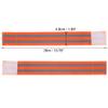 X AUTOHAUX 8pcs Reflective Bands for Arm Reflective Armbands High Visibility Night Cycling Riding Reflector Tape Straps Bracelet Orange view 4