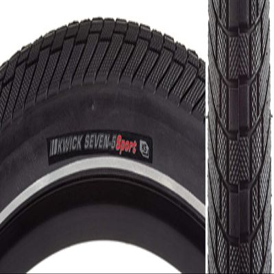 KENDA Kwick Seven.5 Sport Road Bicycle Tire - 27.5X1.75 (45-584), SRC, K-Shield, Wire Bead - 212297