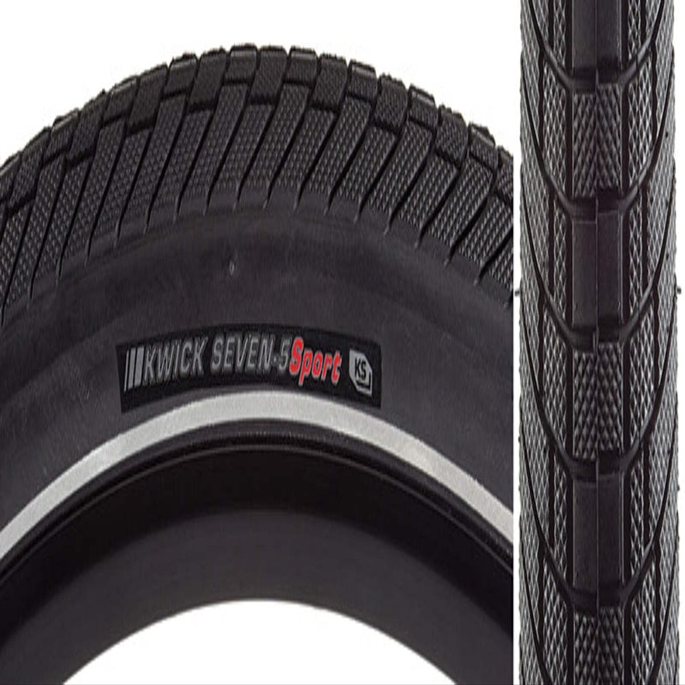 KENDA Kwick Seven.5 Sport Road Bicycle Tire - 27.5X1.75 (45-584), SRC, K-Shield, Wire Bead - 212297