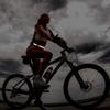 X AUTOHAUX 2 Pcs Reflective Bands for Waist Reflective Belts High Visibility Night Cycling Riding Reflector Tape Orange view 2