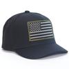 Knuckleheads Little Threads Toddler Boys Outfits Patriotic Old Glory Best Bills with Stars Gorras Lids Branded USA Classis Fitted Youth Baseball Trucker Flag Cap (XS 6-12 Months, USA Green) view 4