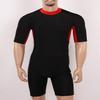 FEESHOW Women's Mens One Piece Rash Guard Full Body Swimsuit Wetsuit Sun Protection Dive Skin Surf Suit Red XL view 4