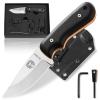 Redline Fixed Blade Hunting Knife with Ferro Rod and Sheath - Perfect for Outdoor Adventures - Holtzman's Gorilla Survival view 1