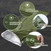 Mezonn Emergency Sleeping Bag Survival Bivy Sack Use as Emergency Blanket Lightweight Survival Gear for Outdoor Hiking Camping Keep Warm After Earthquakes, Hurricanes and Other disasters (Green Set) view 3