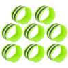 X AUTOHAUX 8pcs Reflective Bands for Arm Reflective Armbands High Visibility Night Cycling Riding Reflector Tape Straps Bracelet Green view 1