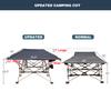 REDCAMP Oversized Camping Cots for Adults 500lbs, 33.5'' Extra Wide Tall Sleeping Cots Heavy Duty, XL Cots Portable for Outdoor Indoor Office, Dark Grey view 3