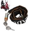 Motorcycle Chain Lock, Anti-Theft Chain Lock, Great Bike Safety Tool, Bike Wheelchair Lock Scooter Lock Chain Bike Lock for Road Bike Mountain Bike view 1