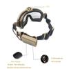 PAIRSOFTWIN Airsoft Tactical Goggles with Fan Anti Fog and 2 Lens view 3