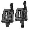 Hydraulic Disc Brake, HB-100 Bike Aluminium Alloy Mechanical Disc Brake Front Rear Mountain Disc Brake Assembled Set(black) Hb-100 Hydraulic Brakes view 4