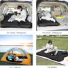 SAYGOGO SUV Air Mattress Camping Bed Cushion Pillow Inflatable Thickened Car Air Bed Mattress with Electric Air Pump Portable Sleeping Pad for Travel Camping Upgraded Version Black view 3