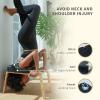 Restrial Life Yoga Inversion Bench- Headstand Bench for Home & Gym, Relieve Stress, Strengthen Core, Improve Sleep & Digestion(Two Resistance Bands For Free) view 3