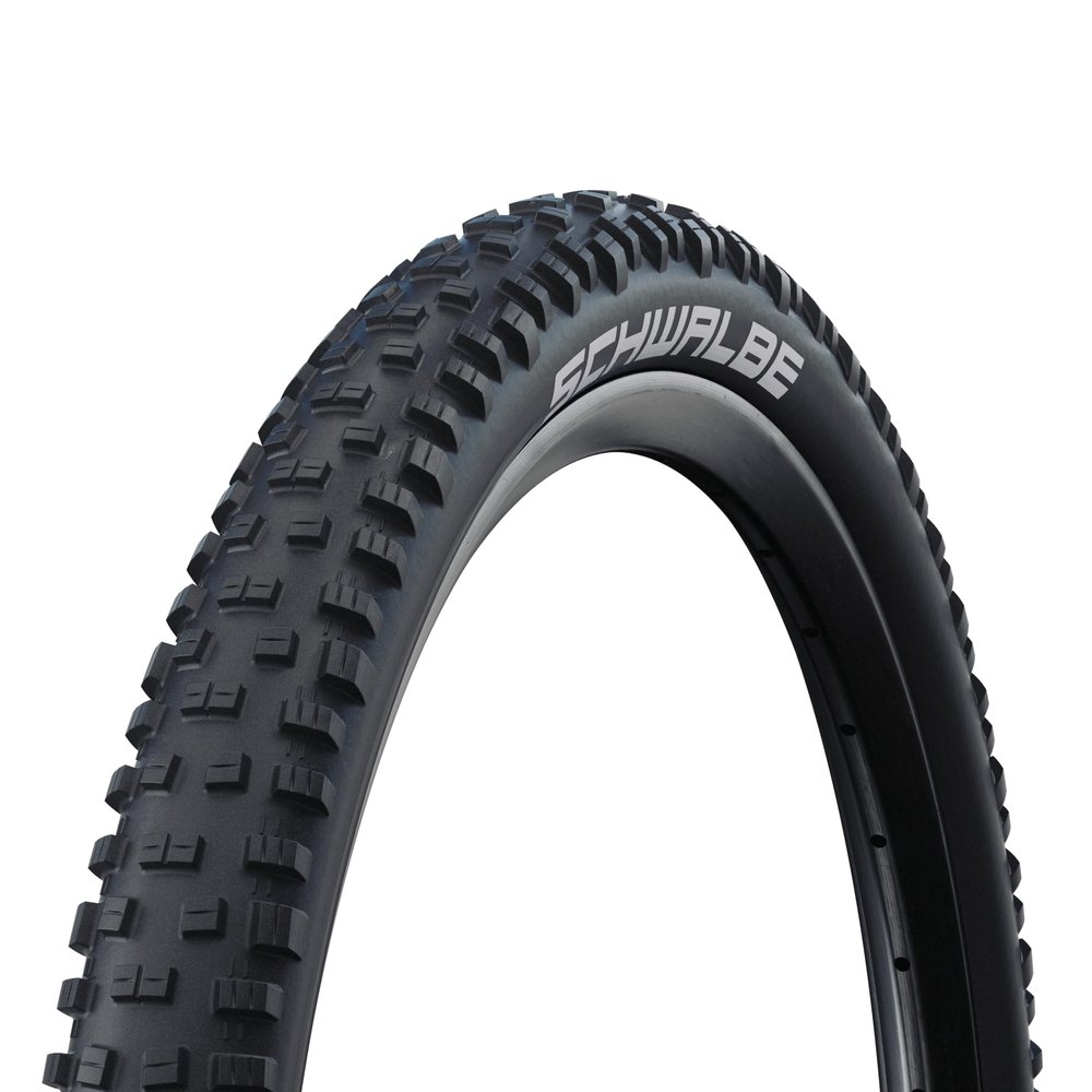 Schwalbe - Tough Tom XC Race and Trail Wire Clincher Bike Tire | 29 x 2.35 | K-Guard, Schwalbe Basic Compound | Black