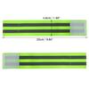 X AUTOHAUX 4 Pcs Reflective Bands for Wrist Reflective Wristbands High Visibility Night Safety Cycling Riding Reflector Tape Straps Bracelet Green view 4