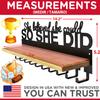 iBobbish Premium Medal Hanger Display Trophy Shelf,She believed she could SO SHE DID Upgraded Trophy and Medal Display Shelf for Wrest,gymanstics,Race,Soccer view 3