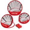 Golf Chip-N-Net Sports 3 Piece Chipping Nets Target Practice Set with Accessories Including 12 Practice Golf Balls and a Complimentary Carrying Case for Indoor and Outdoor Use view 1