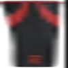 Iomic Grip Black x Red, Caliber M60, Outer Diameter 0.09 (2.3 cm), 0.9 (22.3 mm), X-Opus Black 2.3, with Back Line view 1