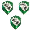 Harrows Hologram Royal Flush Spades 75 Micron Strong Dart Flights (1 Set) view 1
