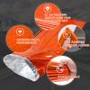 Mezonn Emergency Sleeping Bag Survival Bivy Sack Use as Emergency Blanket Lightweight Survival Gear for Outdoor Hiking Camping Keep Warm After Earthquakes, Hurricanes and Other disasters (Orange Set) view 3