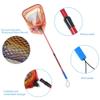 YVLEEN Kids Fishing Net for Lakes - Minnow Nets for Kids - Aluminum Collapsible Telescopic Fishing Pole Handle and Nylon Mesh Small Fishing net - Butterfly Nets for Kids Outdoor Playing view 3