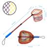 YVLEEN Kids Fishing Net for Lakes - Minnow Nets for Kids - Aluminum Collapsible Telescopic Fishing Pole Handle and Nylon Mesh Small Fishing net - Butterfly Nets for Kids Outdoor Playing view 4
