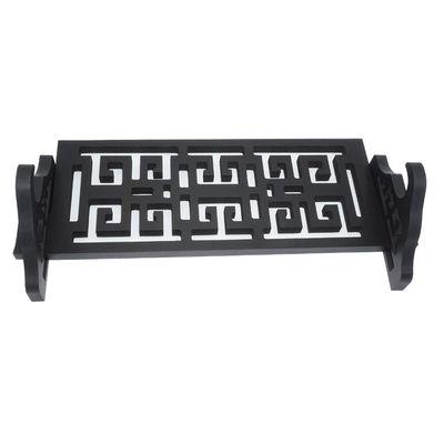 XMRISE Sword Holder Wall Mount Katana Samurai Stand Bracket Hanger Rack Classical Chinese Hollow Carving 1-Tier