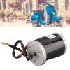 Electric Motor Brushed Motor, MY6812 24V 100W High Speed Small Brush Motor with Belt Pulley Electric Scooter E Accessory view 4