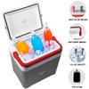 Koolatron Ice Chest Cooler - Portable Cooler with w/ Locking Carry Handle, Vintage Style, Insulated for Camping Snacks, Lunch, Day TripsBeach, Picnic, BBQs, Tailgating, Fishing, 32 Can Ice Box, 25L view 2