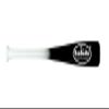 BAMBOOBAT by Pinnacle Sports Equipment INC. Adult Baseball/Softball 18" (21") One Hand Training Bat, White Handle/Black Barrel, 21" view 1