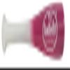 BAMBOOBAT by Pinnacle Sports Equipment INC. Adult Baseball/Softball 18" (21") One Hand Training Bat, White Handle/Pink Barrel, 21" view 1