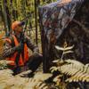 Barronett Blinds Road Runner, Portable Hunting Blind, Pop-Up Hub Blind, Zipperless Windows, Lightweight, 2-Person, Bloodtrail Woodland, 67 x 71 x 71, RR200BT view 4