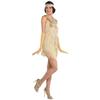 Champagne Flapper Dress - Adult L/XL, 1 Pc view 1