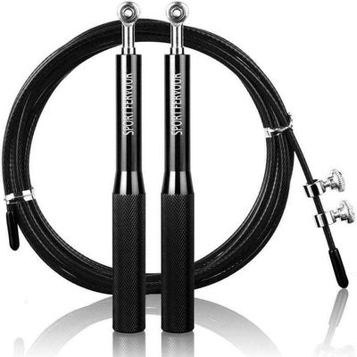 1 Pc of SPORT FERVOUR Jump Rope with Anti Slip Handles-Adjustable-Speed Ball Bearing
