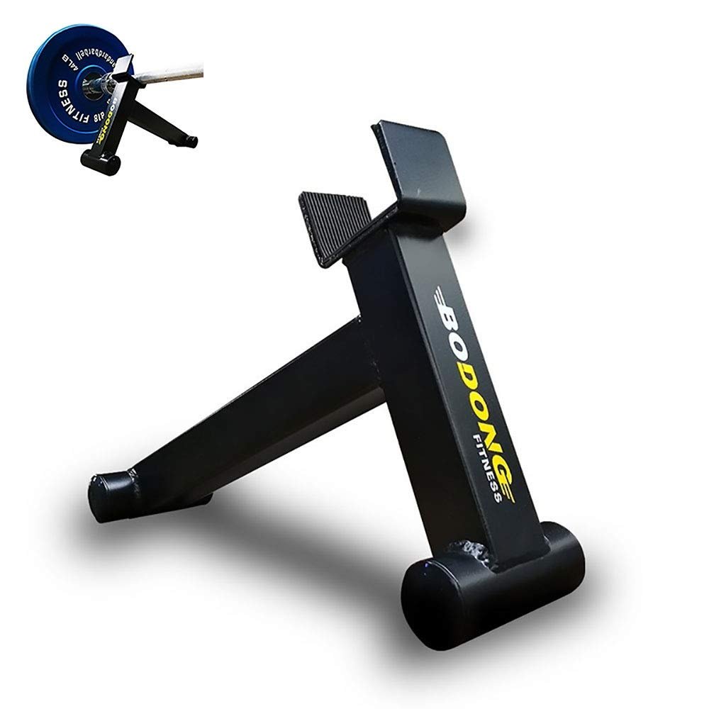 CKIDS Deadlift Barbell Jack Alternative Support Stands Deadlift Bar Jack Used as Load and Unload Olympic Weight Plates for Deadlift Exercise & Weight Training