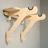 Birch Wood Horizontal Bike Wall Mount/Bike Wall Rack/Bike Hanger for In-Home and Garage Bike Storage - Grassracks Rackcycle (1 Bike, Birch) view 3
