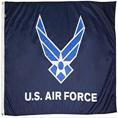FlagSource Air Force Wings Nylon Military Flag, Made in USA, 3x5'